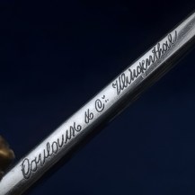 French M1854 Naval Officers Sword by Coulaux, Klingenthal 20